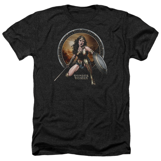 Batman v Superman Batlle Zone - Men's Heather T-Shirt
