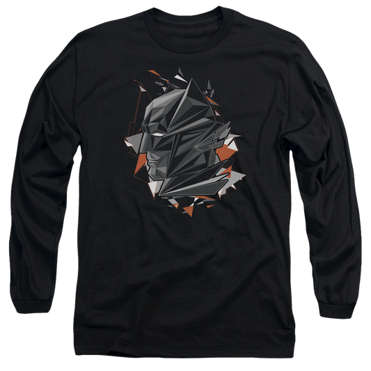 Batman v Superman Bat Head Tech - Men's Long Sleeve T-Shirt Style001