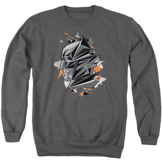 Batman v Superman Bat Head Tech - Men's Crewneck Sweatshirt Style002