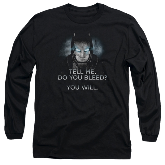 Batman v Superman Do You Bleed - Men's Long Sleeve T-Shirt Style001