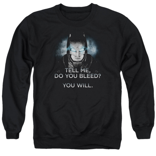 Batman v Superman Do You Bleed - Men's Crewneck Sweatshirt