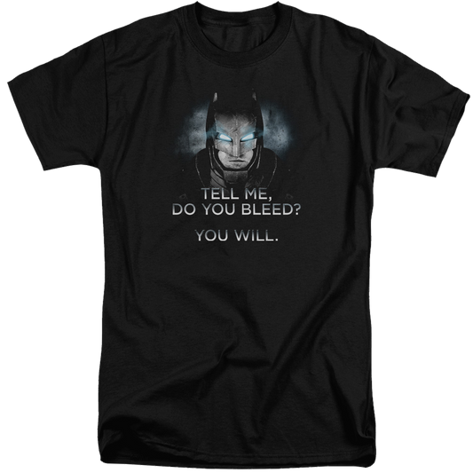 Batman v Superman Do You Bleed - Men's Tall Fit T-Shirt Style001