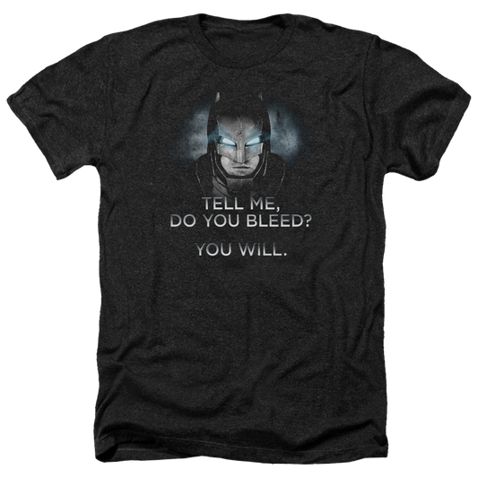 Batman v Superman Do You Bleed - Men's Heather T-Shirt