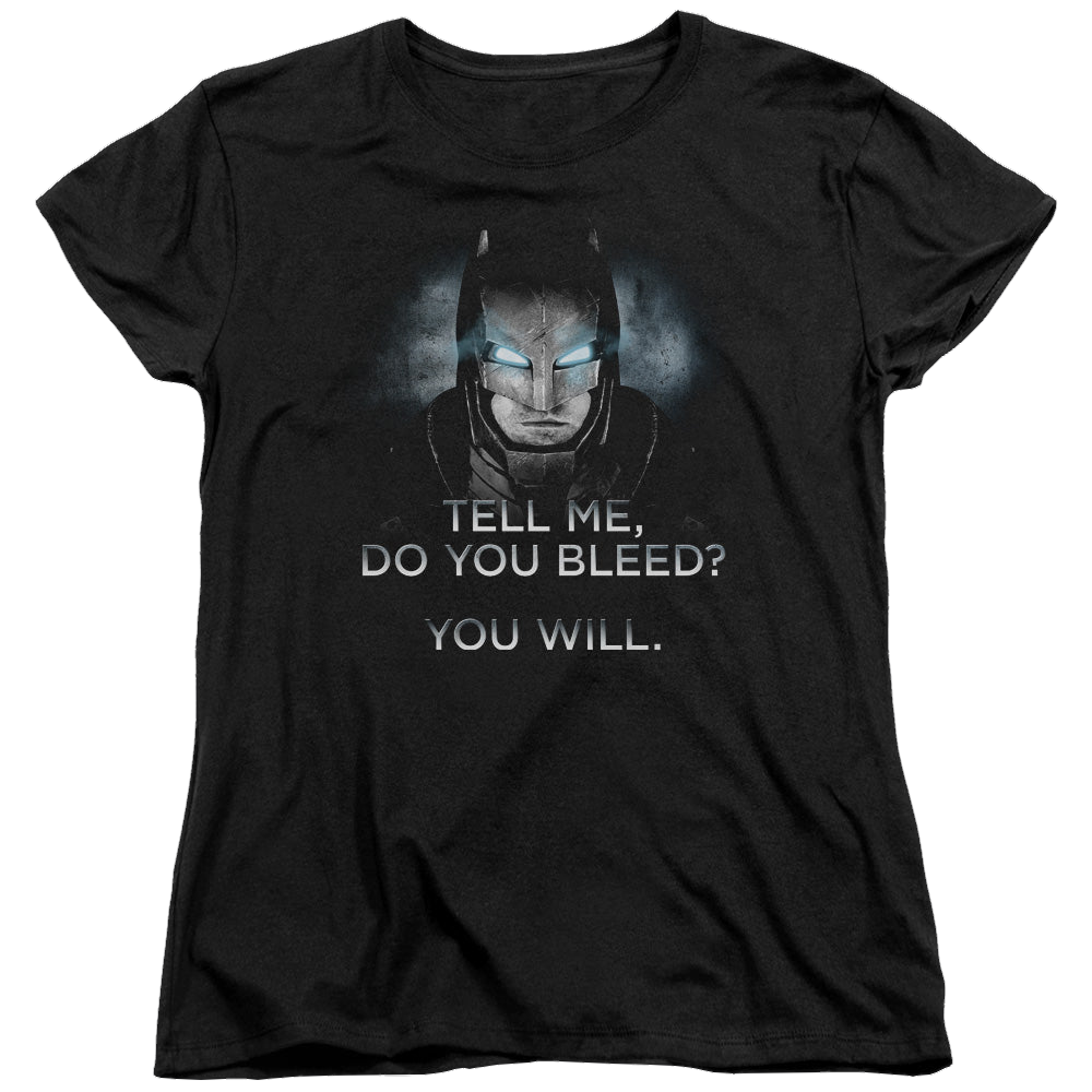 Batman v Superman Do You Bleed - Women's T-Shirt
