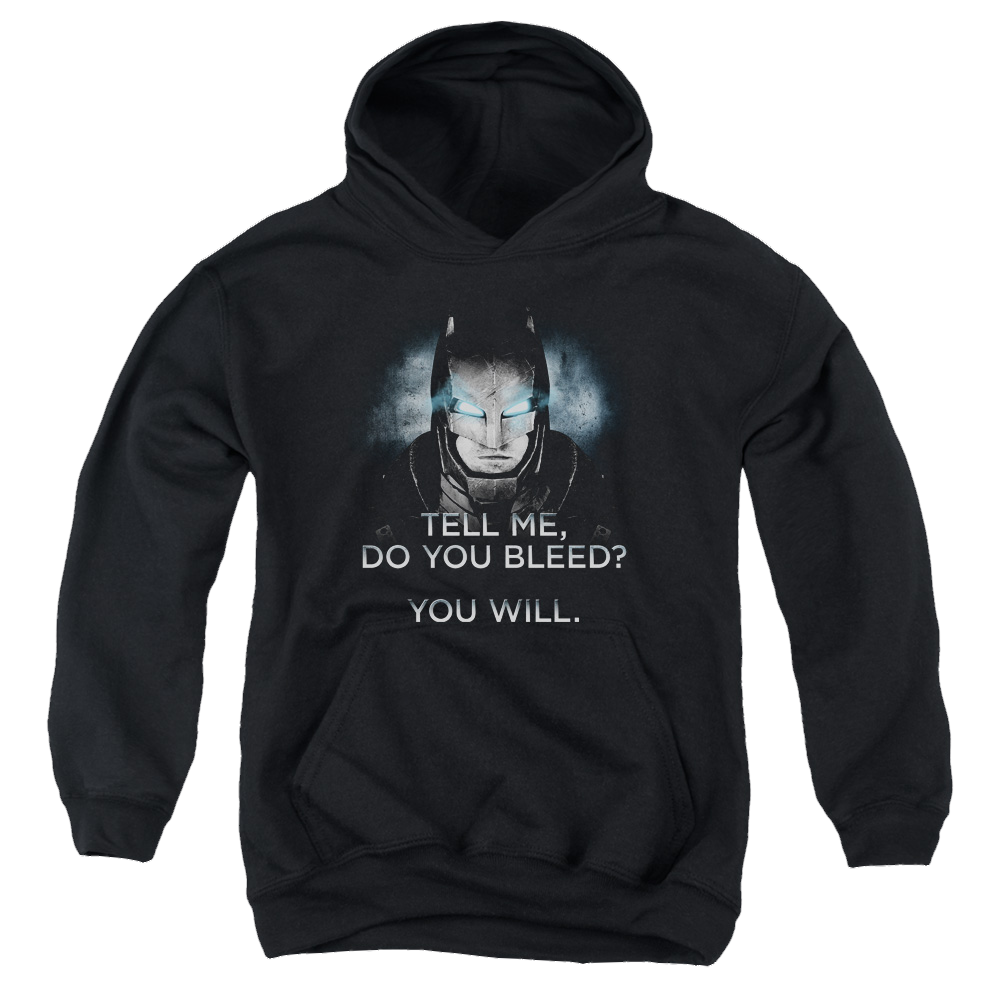 Batman v Superman Do You Bleed - Youth Hoodie Style001