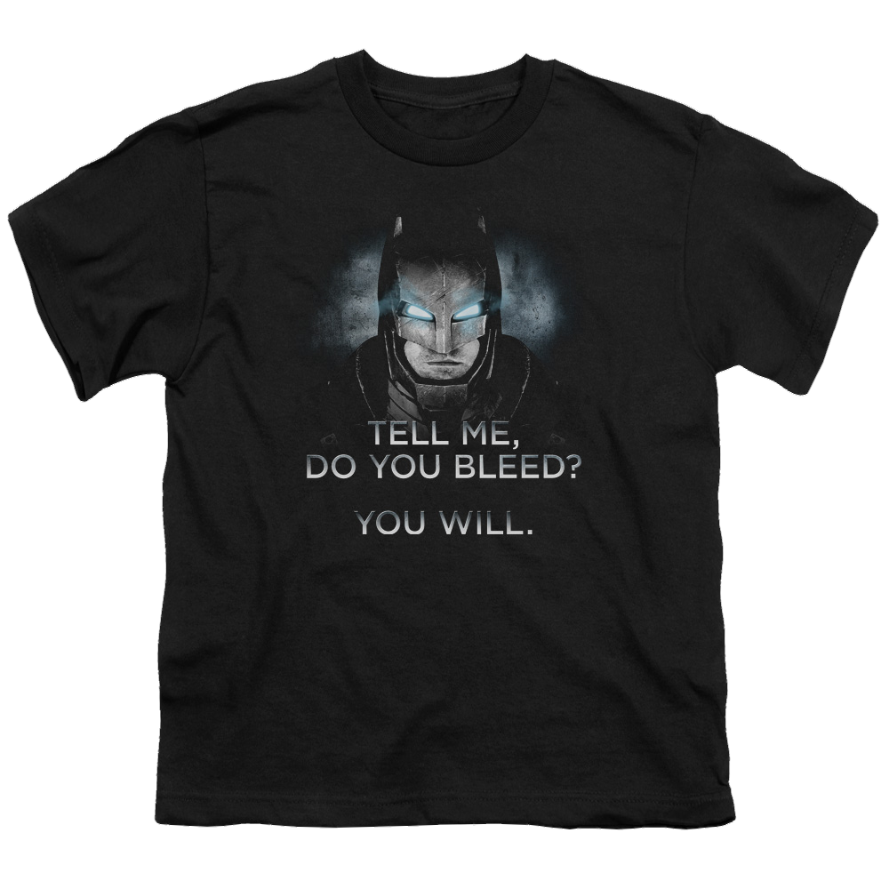 Batman v Superman Do You Bleed - Youth T-Shirt Style001