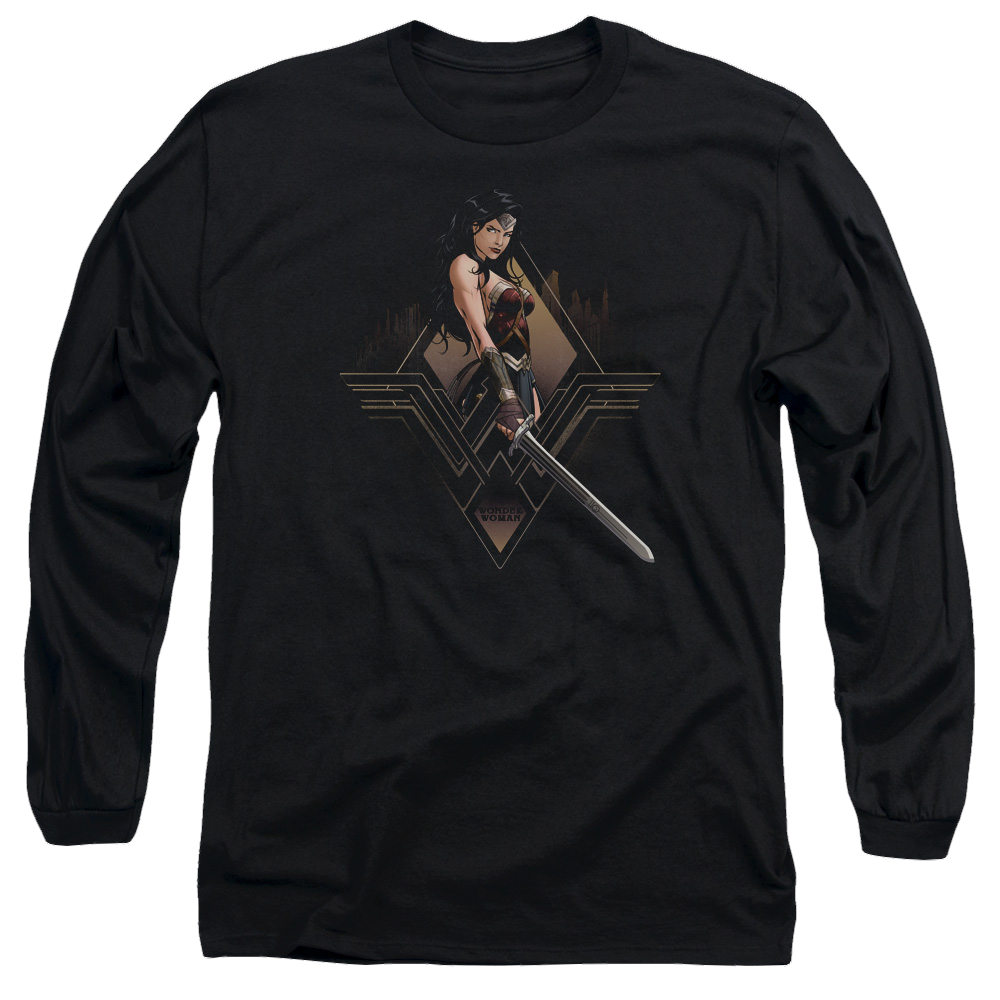Batman v Superman City Girl - Men's Long Sleeve T-Shirt Style001