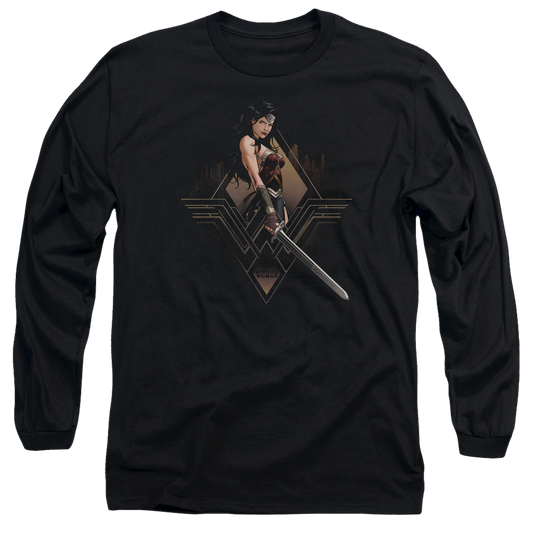 Batman v Superman City Girl - Men's Long Sleeve T-Shirt Style001