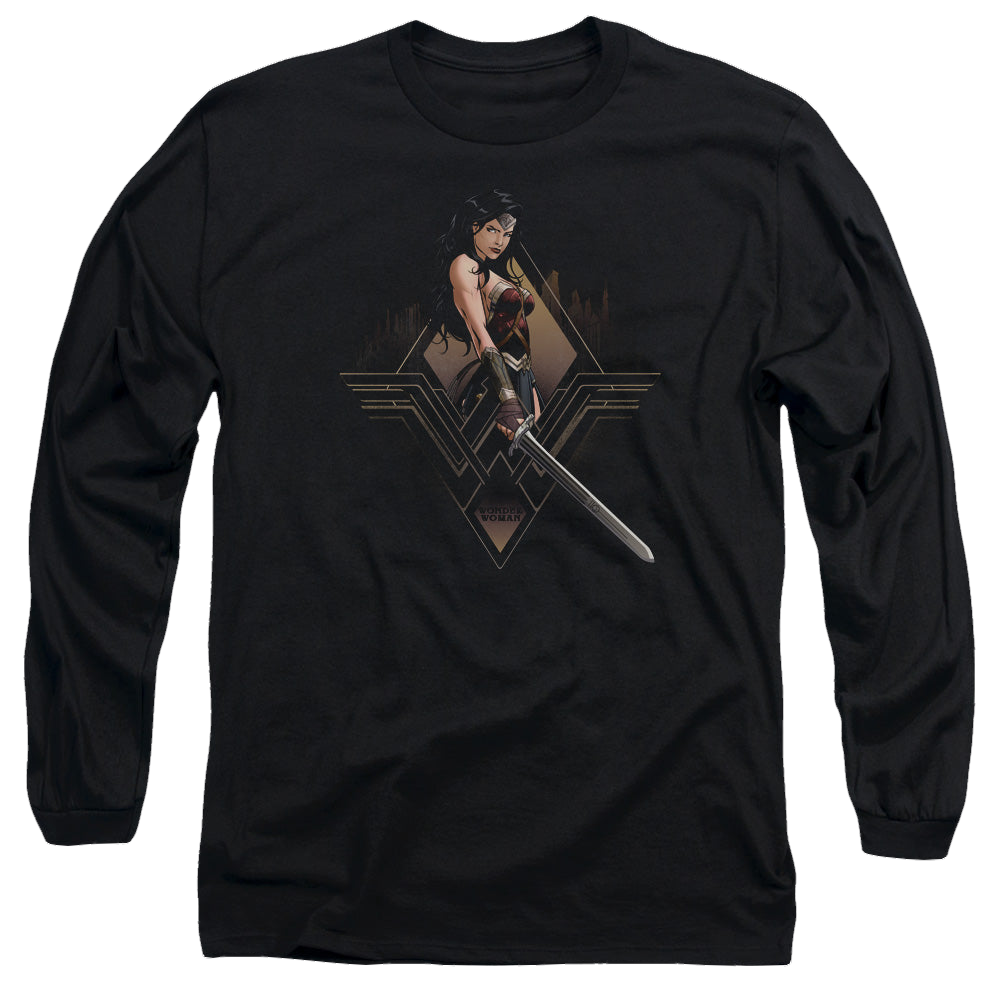 Batman v Superman City Girl - Men's Long Sleeve T-Shirt