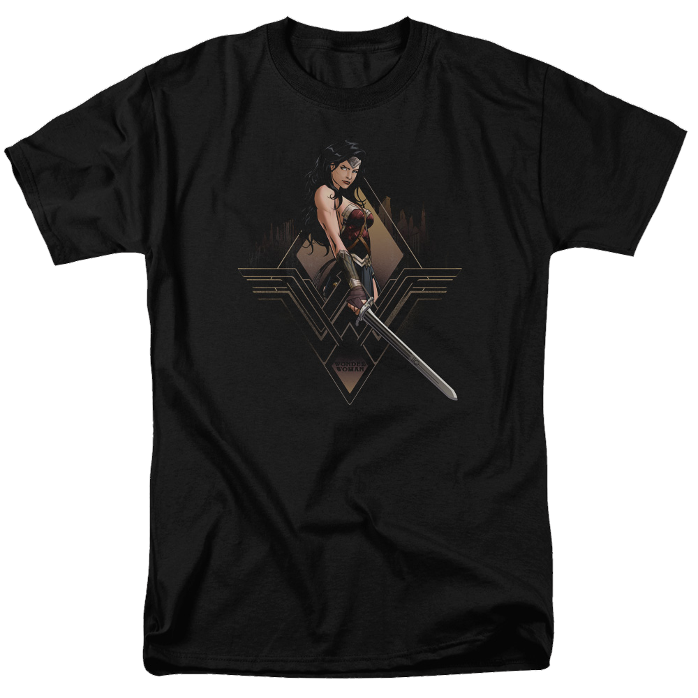 Batman v Superman City Girl - Men's Regular Fit T-Shirt Style001