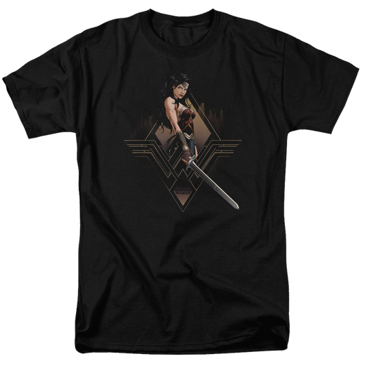 Batman v Superman City Girl - Men's Regular Fit T-Shirt Style001