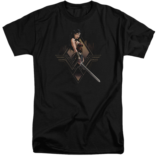 Batman v Superman City Girl - Men's Tall Fit T-Shirt Style001