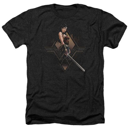 Batman v Superman City Girl - Men's Heather T-Shirt
