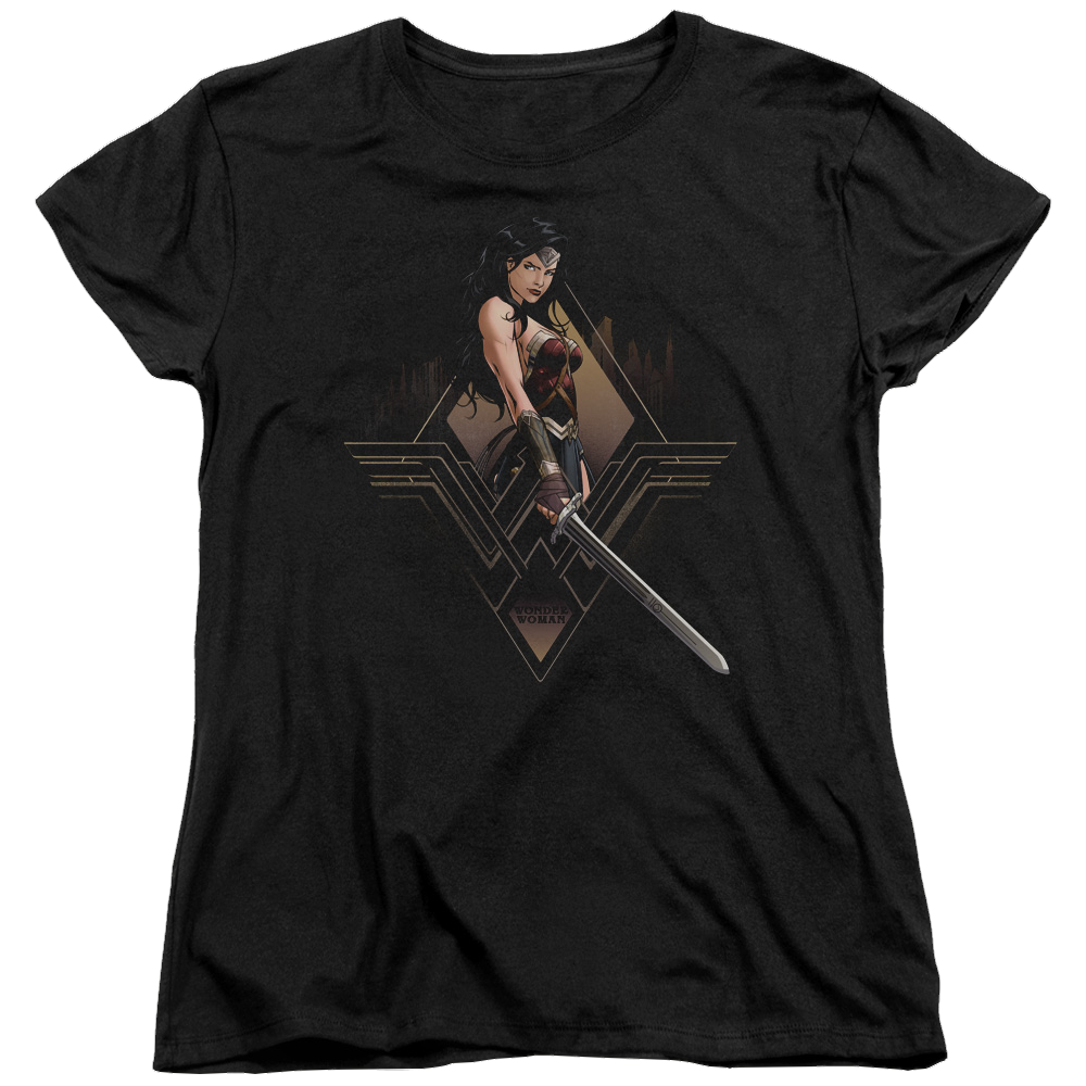 Batman v Superman City Girl - Women's T-Shirt Style001