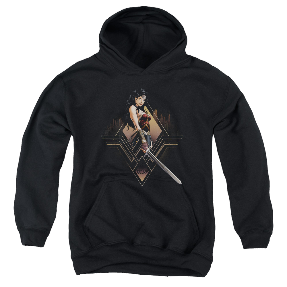 Batman v Superman City Girl - Youth Hoodie Style001
