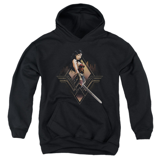 Batman v Superman City Girl - Youth Hoodie Style001