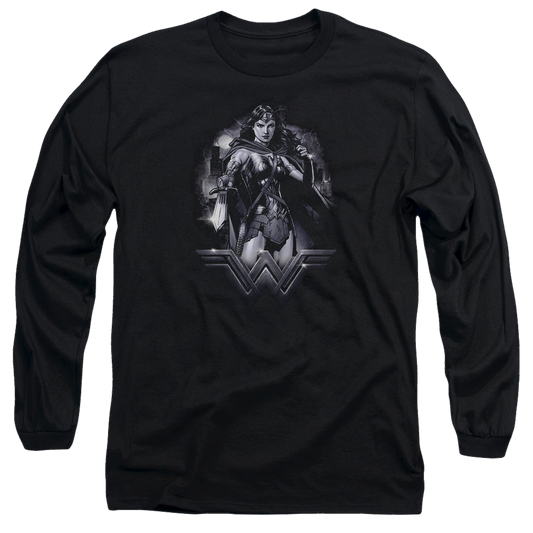 Batman v Superman Rainy Night - Men's Long Sleeve T-Shirt
