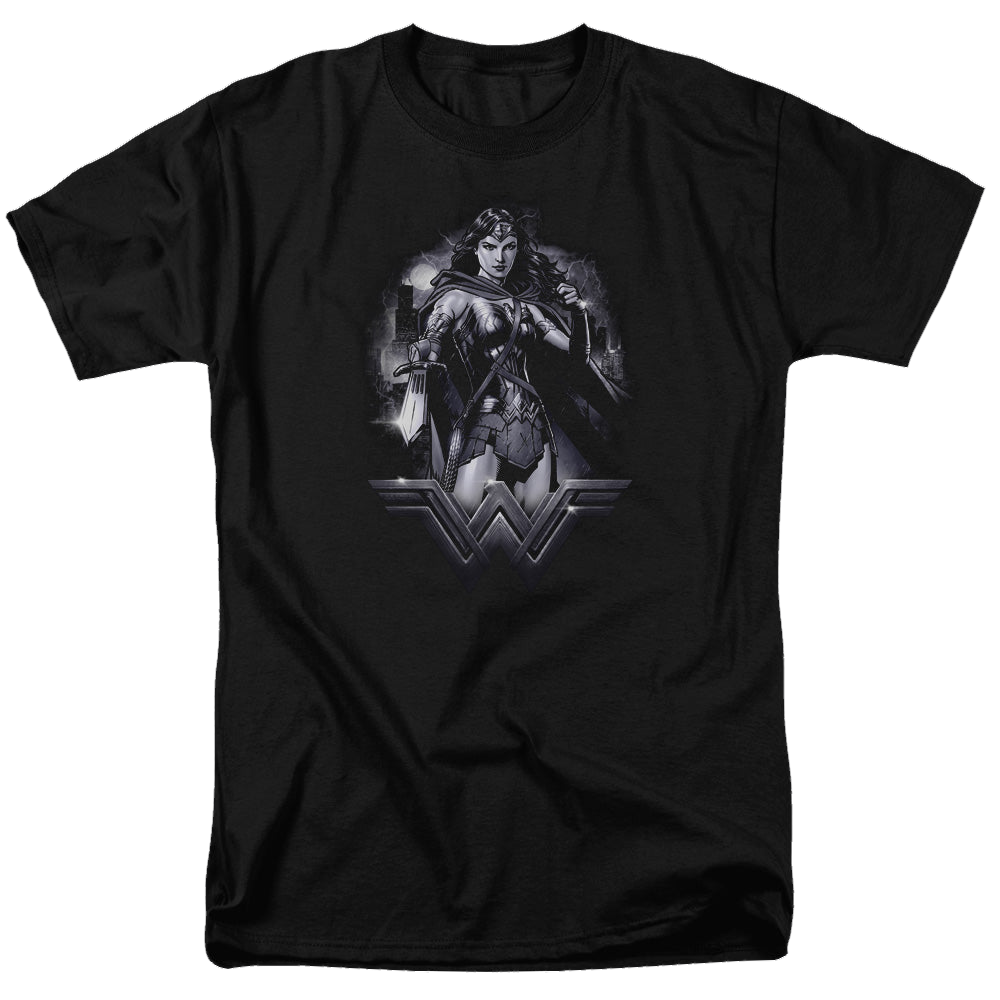 Batman v Superman Rainy Night - Men's Regular Fit T-Shirt Style001