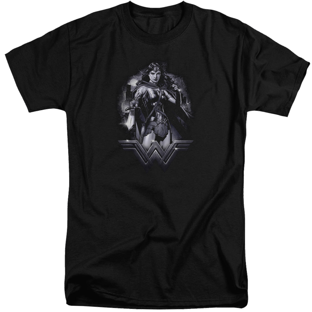 Batman v Superman Rainy Night - Men's Tall Fit T-Shirt