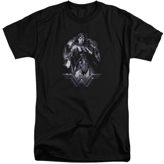 Batman v Superman Rainy Night - Men's Tall Fit T-Shirt