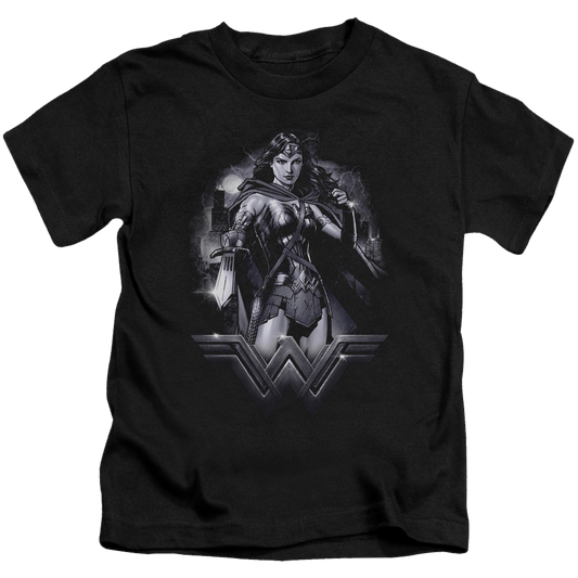 Batman v Superman Rainy Night - Kid's T-Shirt