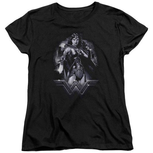 Batman v Superman Rainy Night - Women's T-Shirt
