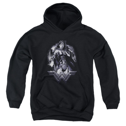 Batman v Superman Rainy Night - Youth Hoodie Style001