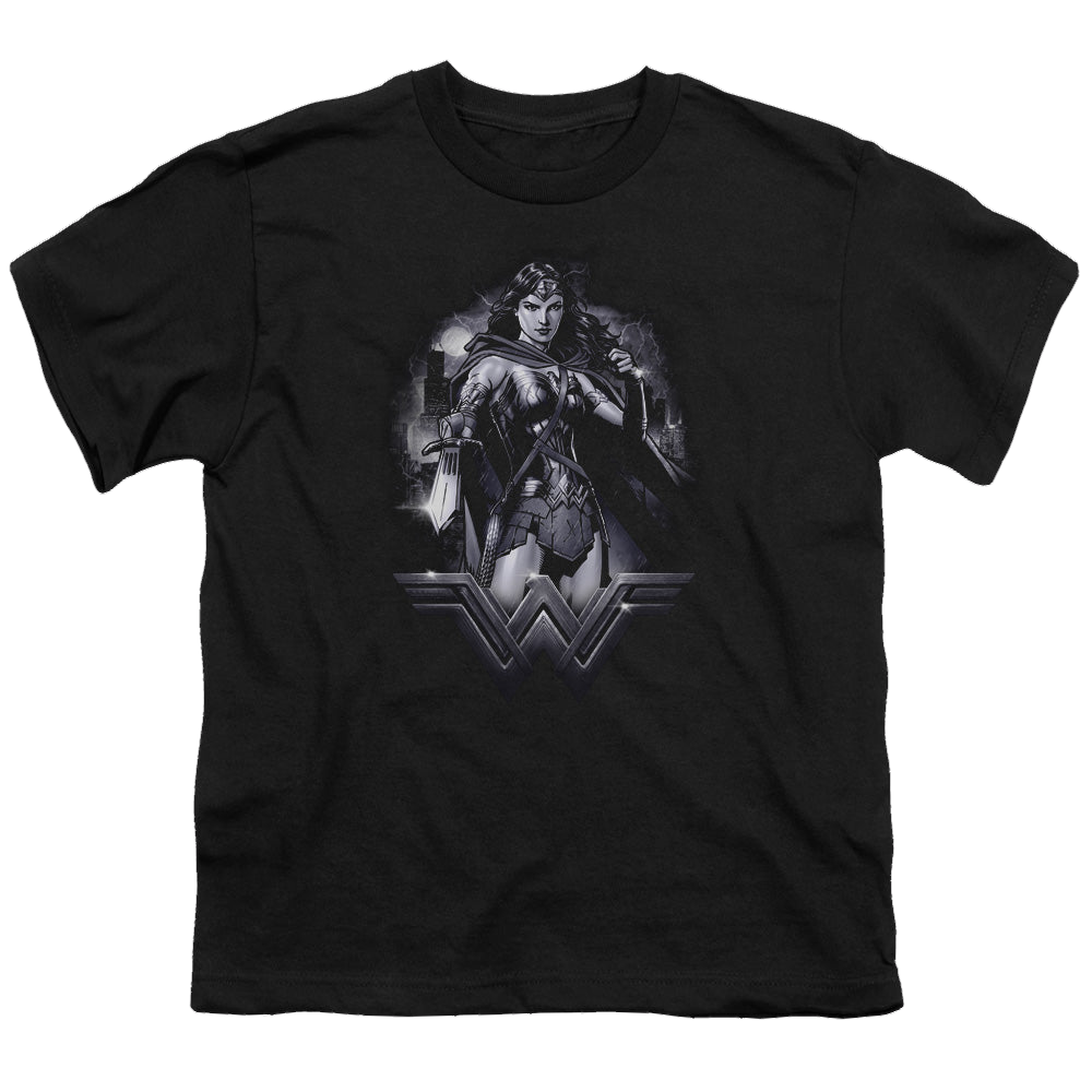 Batman v Superman Rainy Night - Youth T-Shirt