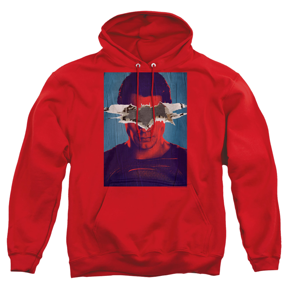 Batman v Superman Superman Poster - Pullover Hoodie