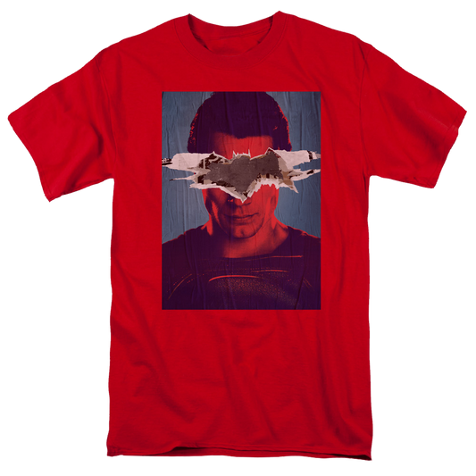 Batman v Superman Superman Poster - Men's Regular Fit T-Shirt
