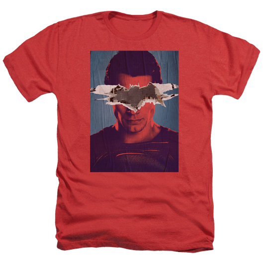 Batman v Superman Superman Poster - Men's Heather T-Shirt