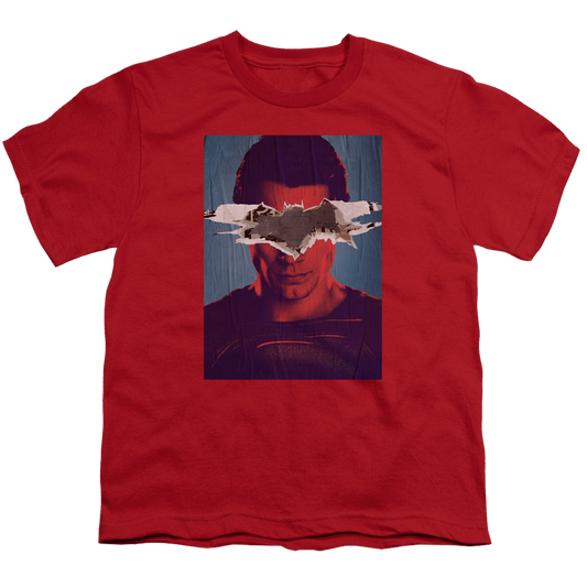Batman v Superman Superman Poster - Youth T-Shirt