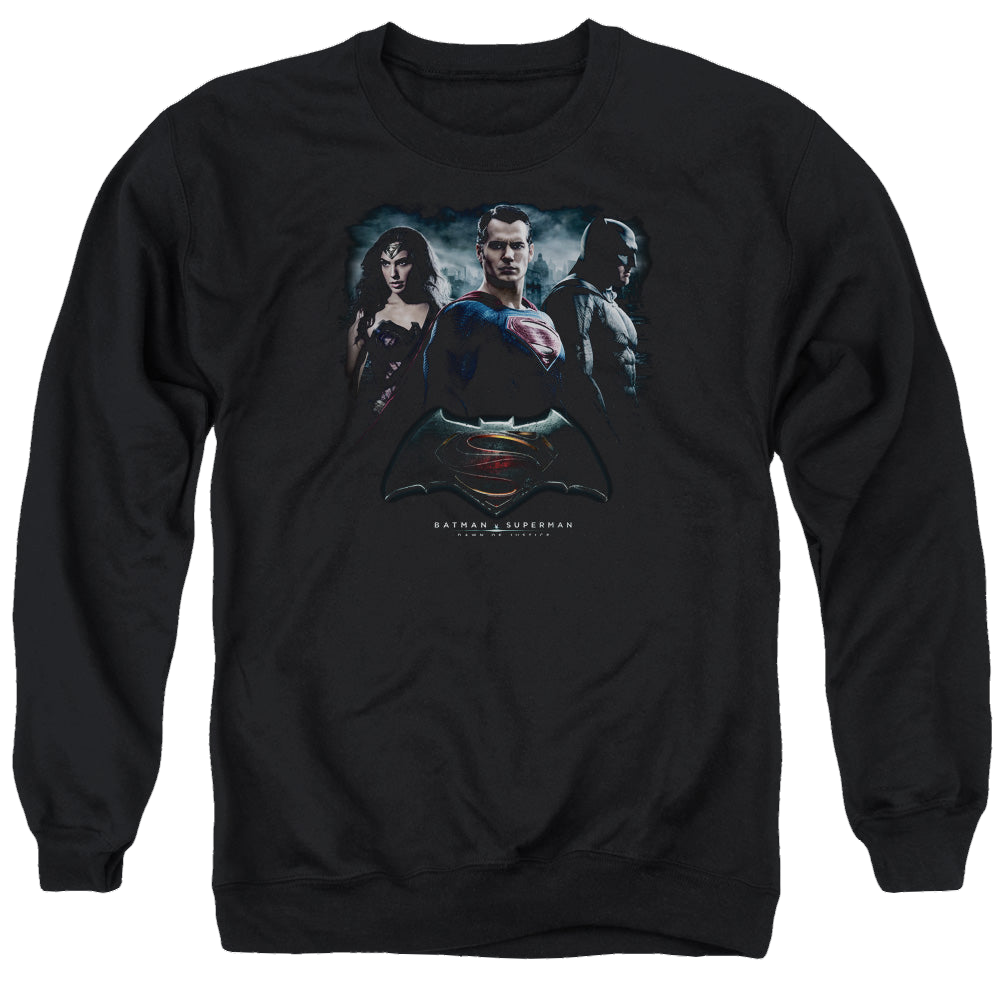 Batman v Superman Batman V Superman The Crew - Men's Crewneck Sweatshirt Style001
