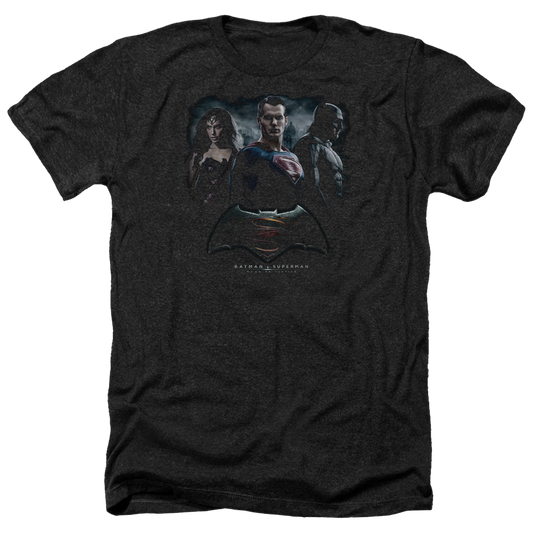 Batman v Superman Batman V Superman The Crew - Men's Heather T-Shirt
