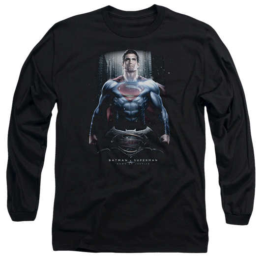 Batman v Superman Supe Ground Zero - Men's Long Sleeve T-Shirt