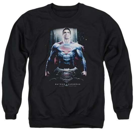 Batman v Superman Supe Ground Zero - Men's Crewneck Sweatshirt Style001