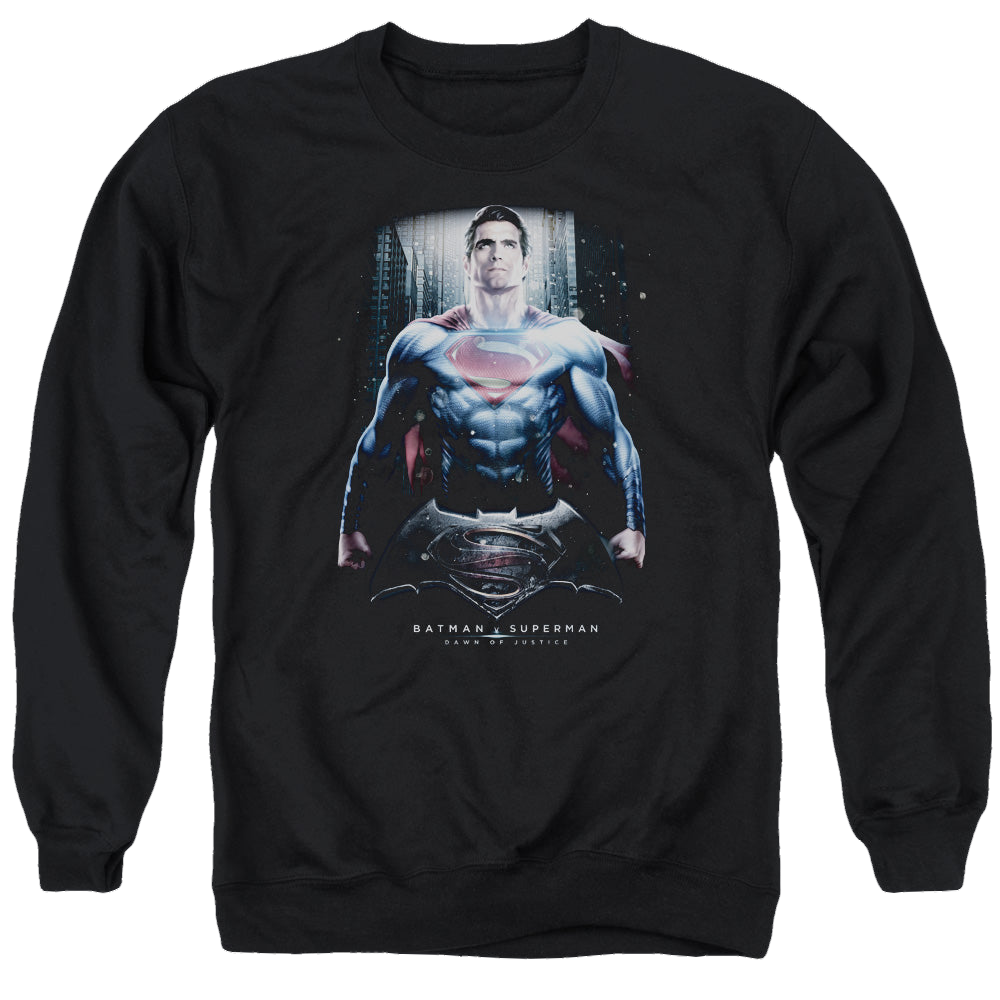 Batman v Superman Supe Ground Zero - Men's Crewneck Sweatshirt