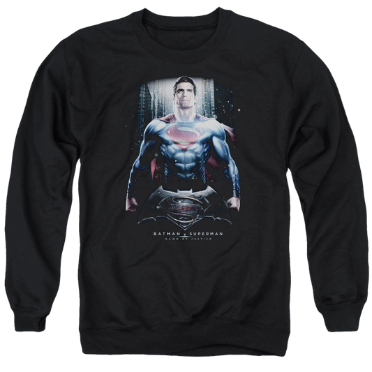 Batman v Superman Supe Ground Zero - Men's Crewneck Sweatshirt