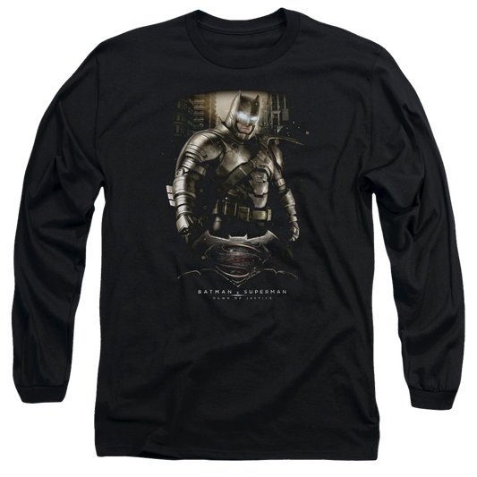 Batman v Superman Bats Ground Zero - Men's Long Sleeve T-Shirt