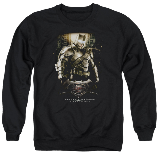 Batman v Superman Bats Ground Zero - Men's Crewneck Sweatshirt Style001