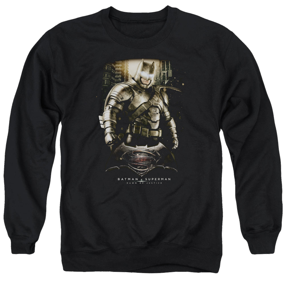 Batman v Superman Bats Ground Zero - Men's Crewneck Sweatshirt