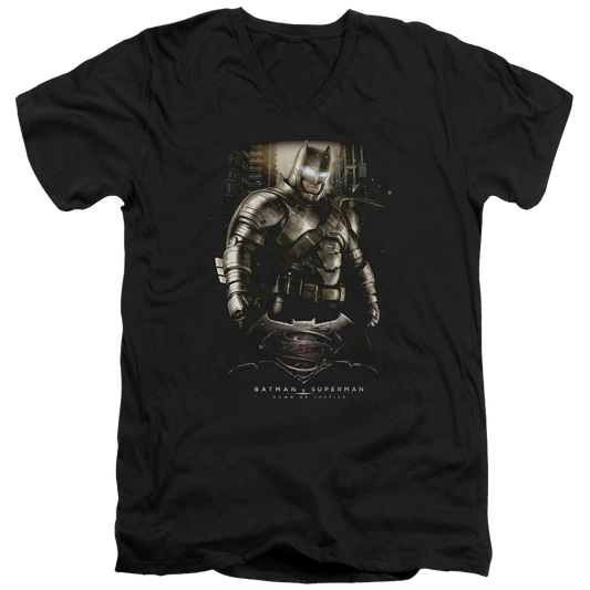 Batman v Superman Bats Ground Zero - Men's V-Neck T-Shirt