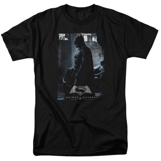 Batman v Superman Bat Poster - Men's Regular Fit T-Shirt Style001