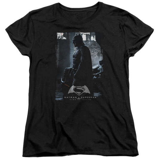 Batman v Superman Bat Poster - Women's T-Shirt Style001