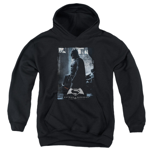 Batman v Superman Bat Poster - Youth Hoodie Style001