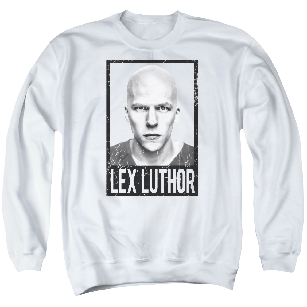 Batman v Superman Luthor - Men's Crewneck Sweatshirt Style001
