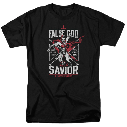 Batman v Superman False God Or Savior - Men's Regular Fit T-Shirt