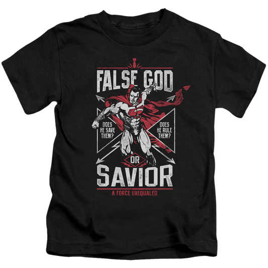 Batman v Superman False God Or Savior - Kid's T-Shirt Style001