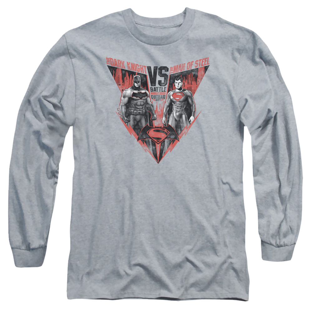 Batman v Superman Batlle For Gotham - Men's Long Sleeve T-Shirt