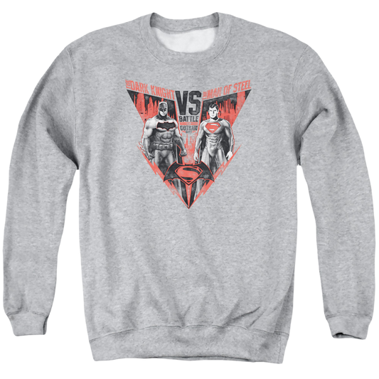 Batman v Superman Batlle For Gotham - Men's Crewneck Sweatshirt
